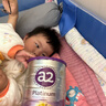a2奶粉紫白金澳洲版较大婴儿牛奶粉2段6罐箱装新西兰草饲+批批严检 实拍图