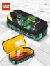 乐高（LEGO）铅笔盒学生文具盒3D双层大容量硬壳笔袋耐磨忍者劳埃德男绿20027 实拍图