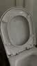 潜水艇马桶盖通用坐便器盖子家用加厚盖板老式抽水马桶圈器配件缓降 U型耐压圆底座快拆款MG2 实拍图