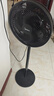 美的（Midea）【超级单品】七叶轻音立式电风扇家用柔风落地扇台式桌面小型风扇大风量节能摇头宿舍电扇 SAF30AB 实拍图