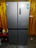 美的（Midea）冰箱26年新款480L对开门十字门四门 双变频一级能效 大容量风冷无霜智能冰箱PT净味 国家补贴15% 【新国标】480升丨MR-497WSPEA 实拍图