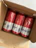 百威【梅西同款】经典红罐啤酒450mL 18罐整箱装喜宴中秋送礼 实拍图