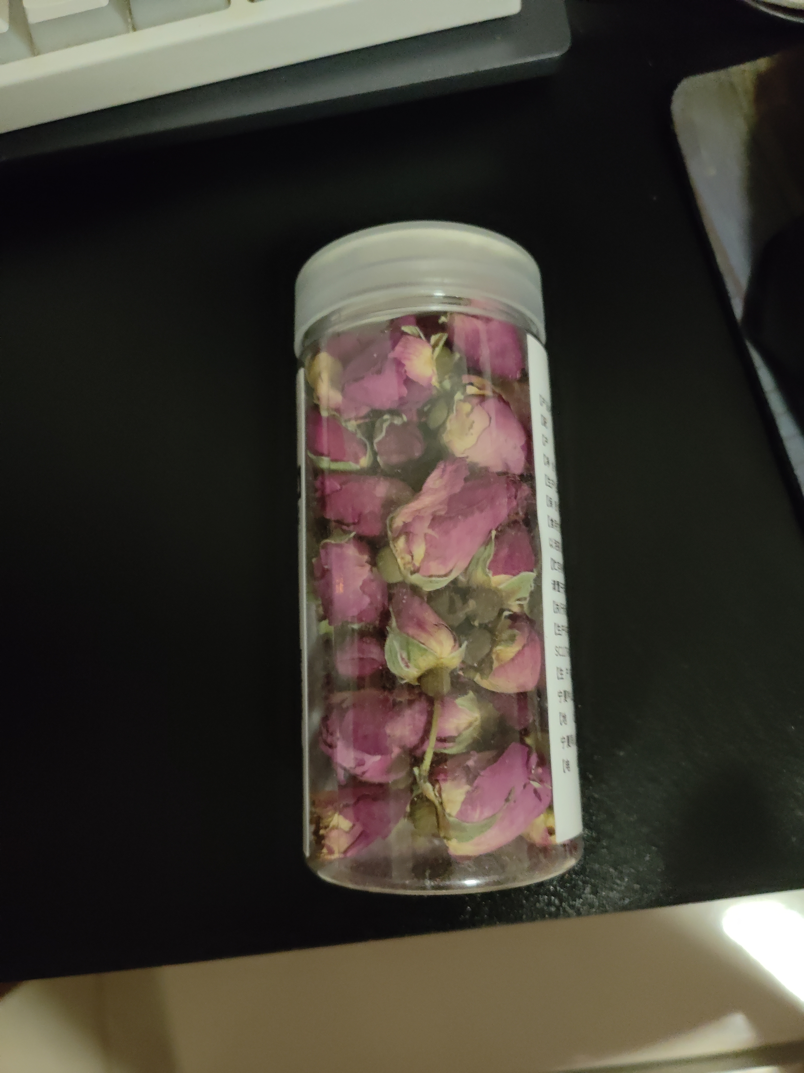 吟山红 超级省活动玫瑰花茶平阴玫瑰花草茶精选花蕾饱满泡水喝的花 玫瑰花净重 20g*2罐 实拍图