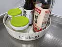 京东京造 厨房置物架 旋转调味架厨房调料托盘多功能收纳架托盘家用 实拍图