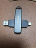闪迪（SanDisk）2TB USB3.2 Type-C 双接口 DDE1高速固态U盘 读1000MB/s 写900MB/s 兼容手机电脑大容量金属优盘 实拍图