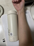 美的（Midea）便携电热水杯2电水壶保温烧水杯350ml迷你旅行出差调奶器泡茶恒温水壶316L不锈钢MK-DB35X22 实拍图