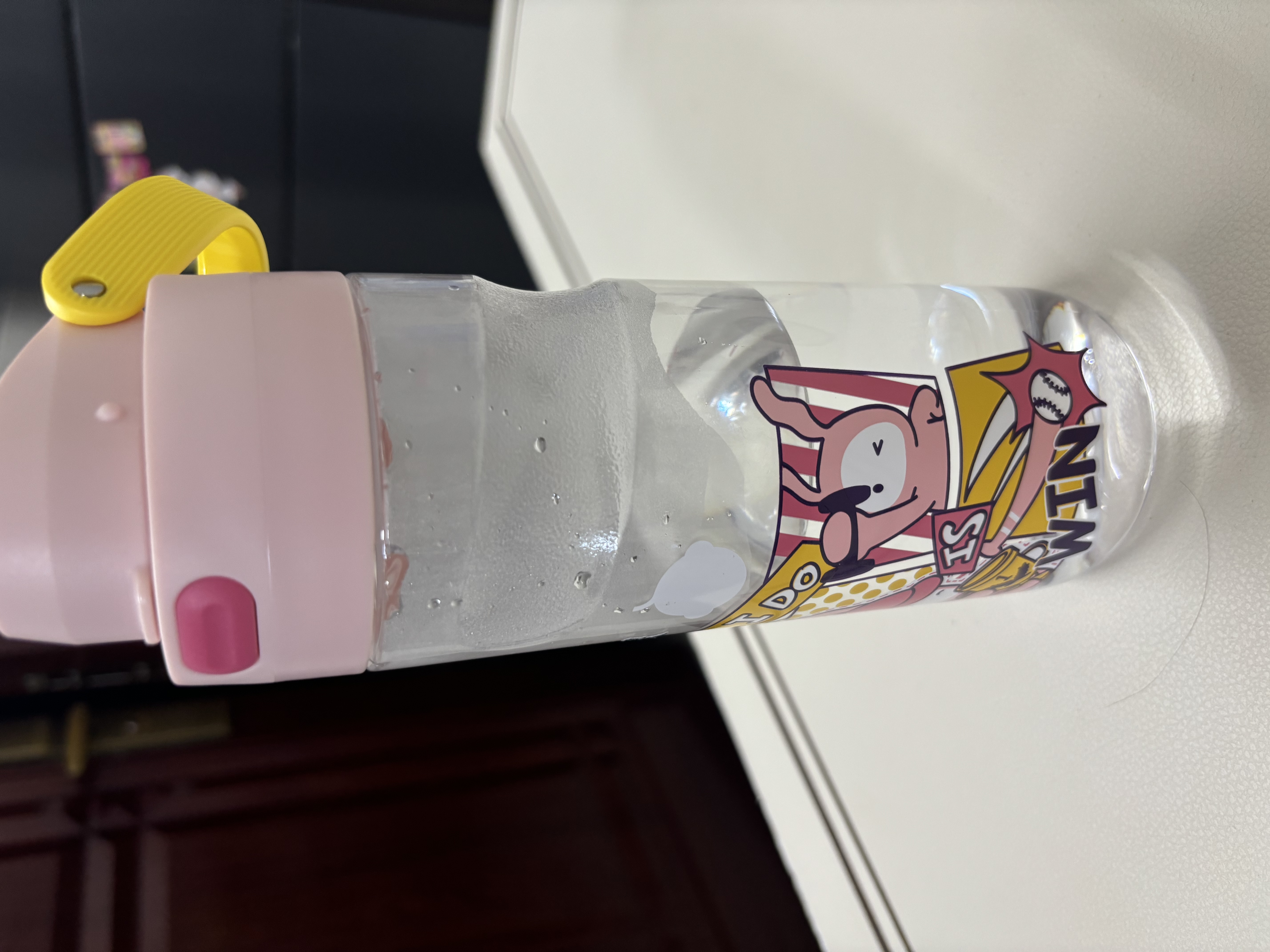babycare儿童水杯夏季户外便携运动直饮杯上学Tritan 500ml-粉 实拍图