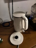 美的（Midea）电热水壶食品级304不锈钢自动断电双层防烫全钢无缝1.5L容量 MK-HJ1566 实拍图