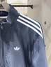adidas通勤百搭三条纹休闲运动夹克外套男女春秋阿迪达斯三叶草   深靛蓝（推荐选大一码)   2XL 实拍图