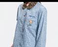 野兽派家居（tbh）三丽鸥Hello Kitty天丝棉家居服套装可外穿睡衣女礼物 Kitty天丝棉短袖长裤家居服 牛仔豹纹 M 实拍图