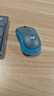 罗技（Logitech）MK275 键鼠套装 无线键鼠套装 办公键鼠套装 全尺寸 商务键鼠套装 带无线2.4G接收器 黑蓝色 实拍图