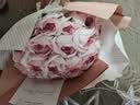 京东鲜花21朵玫瑰永生花乌梅子酱香皂花教师节礼物送老师女友生日礼物女士 实拍图