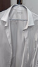 红豆（Hodo）长袖衬衫男莫代尔舒适弹力控温休闲衬衫白衬衫衬衣男 实拍图