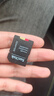 闪迪（SanDisk）256GB TF(MicroSD)内存卡4K极速金卡A2 V30 U3兼容大疆Pocket3/4P/Action 6运动相机/无人机存储卡 实拍图