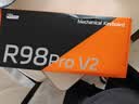 RKR98Pro V2机械键盘Gasket结构98键客制化长效续航电竞游戏电脑家用办公键盘黑莓RGB烟雨轴V3 实拍图
