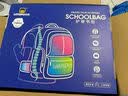 乐同【开学礼物】书包人体工学儿童护脊书包 小学生书包耐脏轻便分层 中童4-6年级 | 蔚蓝色 实拍图