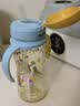 贝亲（Pigeon）防胀气 自然成长翻盖直饮吸管 大童奶瓶330ml 马戏团 18月+ AA279 实拍图