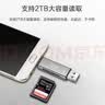 川宇USB高速SD/TF卡铝合金读卡器Type-c单反相机存储卡行车记录仪无人机电脑苹果手机pocket读卡器 实拍图