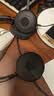 墨顿 适用捷波朗Jabra evolve 20 20SE 30II耳机套evolve40 65+ 75+耳罩HSC016头戴隔音海绵套专用配件 6cm黑色圆形海绵套【三对】 实拍图