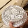 展艺锡纸碗盘18.5cm*30只食品加厚烘焙空气炸锅纸烤箱烧烤月饼铝箔托 实拍图