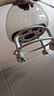 【热销爆款】儿童凳子亚克力万向轮滑轮矮凳儿童带娃小椅子小凳子 透明灰-儿童靠背小椅子 实拍图