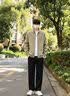 罗蒙（ROMON）外套男士开衫卫衣男装春秋季男士休闲运动宽松夹克男7508卡其2XL 实拍图