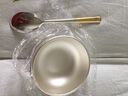 茂林銀樓银碗999足银雪花银熟银筷子银勺子套装餐具宝宝小孩家用送礼  百福大碗208g 实拍图