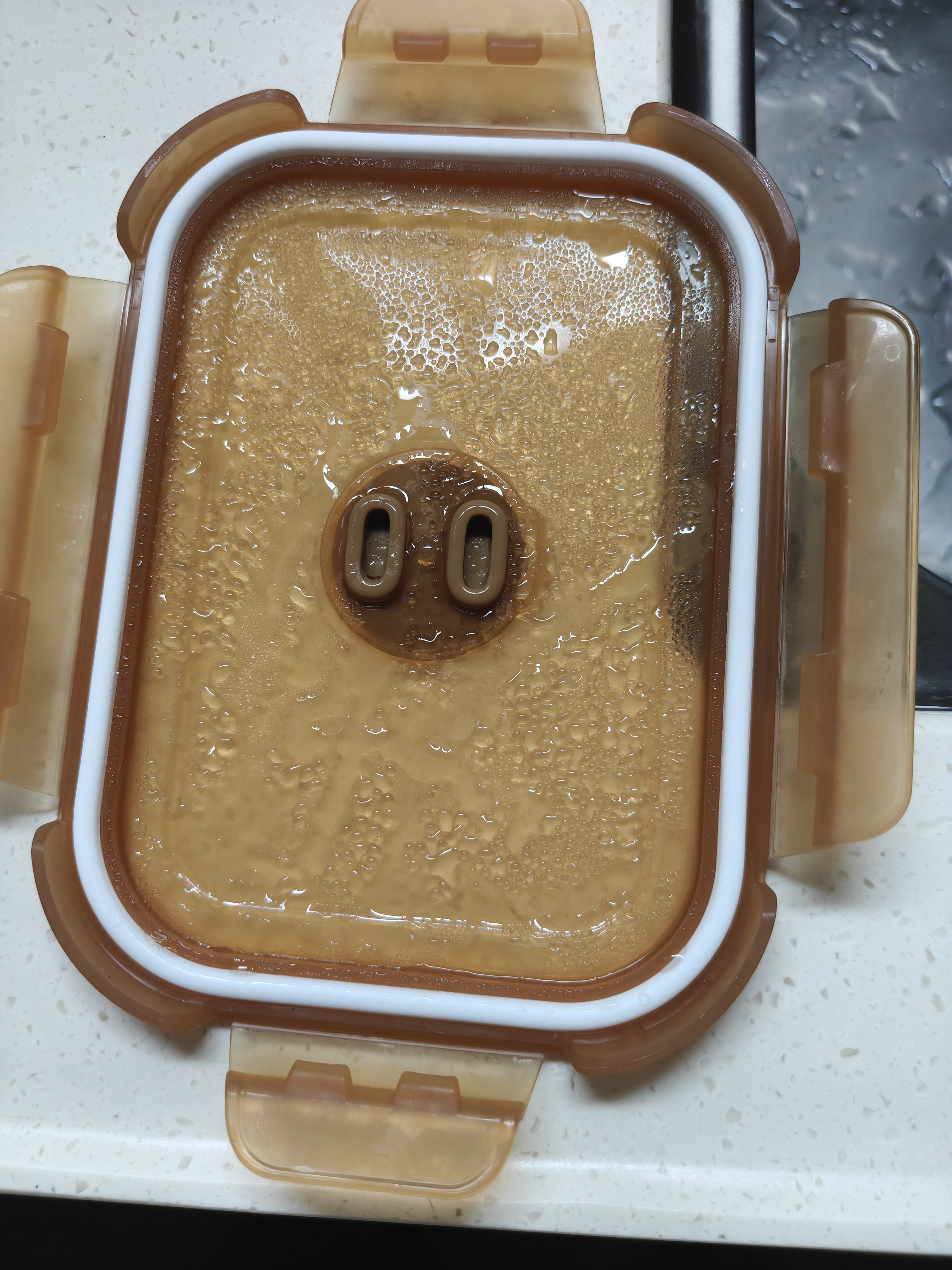 泰福高（TAFUCO）玻璃保鲜盒食品级冰箱收纳盒可微波炉加热饭盒上班族带饭餐盒 【两件套】750毫升+750毫升 实拍图