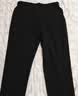 海澜之家（HLA）休闲裤男轻商务时尚系列四面弹力裤子男春秋季黑色170/74A(30) 实拍图