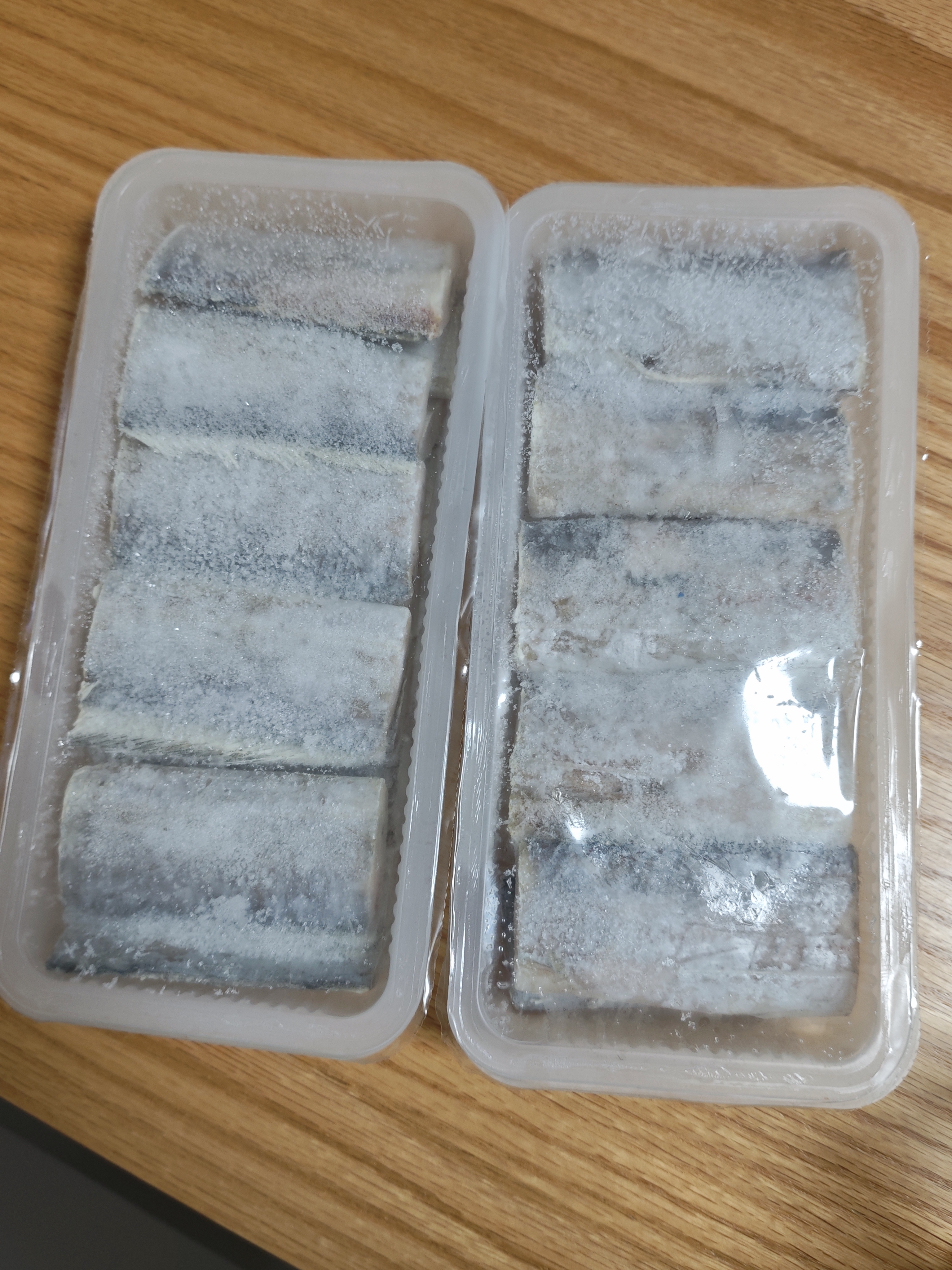 鲜京采舟山实心段带鱼段2.4斤 纯肉段无内脏【京东自有品牌】 实拍图