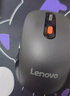 联想（Lenovo）无线蓝牙双模充电鼠标 蓝牙5.0/3.0 便携办公鼠标人体工学设计 Howard Mouse 2022充电版风暴灰 实拍图