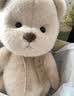 莉娜熊（TeddyTales）小熊玩偶毛绒玩具熊泰迪手作熊安抚娃娃送礼送人生日礼物女生 奶白色（明星款） 中号站姿约30cm 实拍图