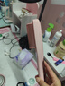 金稻【七夕礼物】水光柔顺蒸发补水护发烫染损伤养发自然蓬松抗毛躁直卷两用蒸汽直发梳KD880粉便携 实拍图