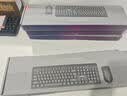 联想（Lenovo）无线蓝牙双模键鼠套装MK28-110 轻薄商务办公无线键盘鼠标套装适用台式机一体机笔记本平板 灰色 实拍图
