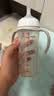 贝亲（Pigeon）自然离乳 PPSU重力球吸管双把手奶瓶 330mL 12月+ AA253 实拍图