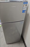 志高（CHIGO）小冰箱迷你小型家用冷藏冷冻两用宿舍出租房用双门办公室电冰箱节能省电 【一级能效】128L银色【全国联保丨节能省电】 实拍图