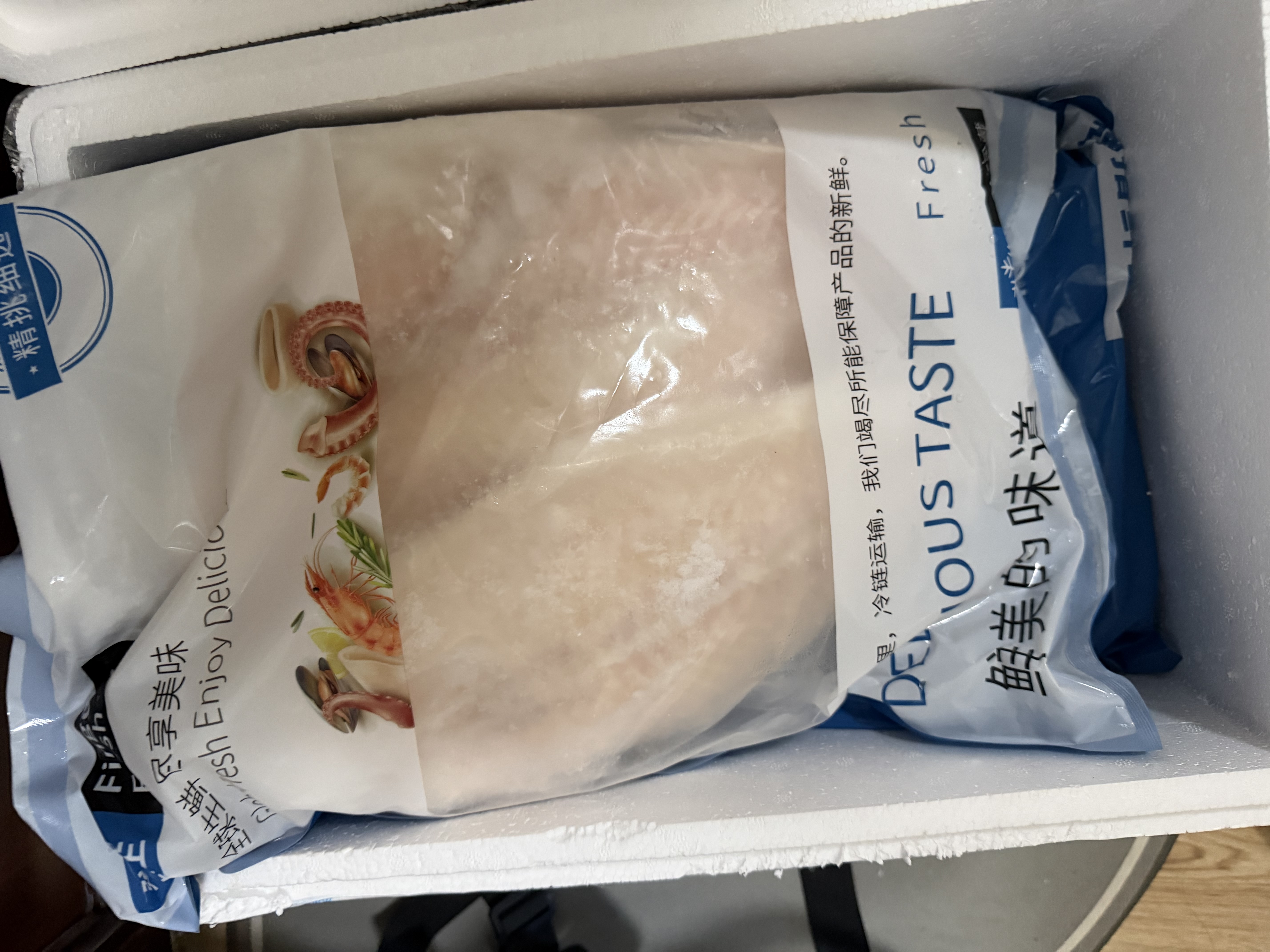 弹指鲜生越南巴沙鱼片 似龙利鱼柳 冷冻鱼片新鲜无刺无骨鱼肉净重 5kg 实拍图