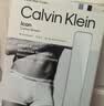 Calvin Klein内衣男士三条装ck低腰舒适棉质透气贴身防夹臀四角裤平角内裤男 U2664998-太空黑/月光白/椰青灰 3条 XL 实拍图