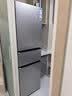 海尔「真省电」217L三门家用小户型电冰箱抗菌净味一级能效节能低噪风冷无霜BCD-217WGHC3E9S9国家补贴 实拍图