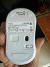 罗技（Logitech）M221 轻音鼠标 无线鼠标 办公鼠标 对称鼠标 带无线微型接收器 米白色 实拍图
