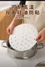 美厨（MAXCOOK）蒸笼纸包子垫纸蒸包子纸蒸馒头纸一次性100张 直径30cm MCPJ4292 实拍图