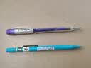 派通（Pentel ）【开学必购】A125糖果色自动铅笔 0.5mm不易断芯学生绘图考试用活动铅笔尾带橡皮 浅蓝色 实拍图