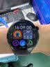 华为HUAWEI WATCH 5 46mm基础款深锖色不锈钢表壳苍穹黑首创X-TAP智感窗eSIM通话手表 实拍图
