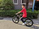 凤凰儿童山地车自行车男女孩青少年5-8-10-12-15-18岁成年人减震变速 【高配-单速一体轮】元气绿丨大礼包 24寸（适合身高155-170cm） 实拍图