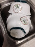 满弓微波炉光波炉烤箱盘子碗套装烤碗烤盘烤箱用新中式兰花碗盘套装家 兰花 8英寸花瓣 汤碗(1个) 晒单实拍图