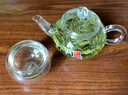 一屋窑制玻璃茶壶耐热泡茶壶带过滤网绿茶壶红茶壶花茶壶小茶壶功夫茶壶 清风壶200ml 实拍图