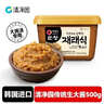 清净园韩国进口 传统生大酱500g 韩式大酱汤专用酱 豆腐汤海带汤 味噌汤 实拍图