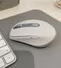 罗技（Logitech）大师系列 MX Anywhere 3S 静音鼠标 无线蓝牙双模 商务办公 便携 太空银 接收器另购 苹果鼠标适配 实拍图