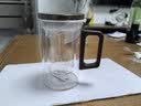 茗光茶杯茶水分离泡茶杯玻璃水杯男士茶杯办公玻璃高硼硅绿茶杯 实拍图