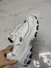 斯凯奇（Skechers）女鞋小白熊女士休闲鞋子厚底增高百搭运动软底老爹鞋女99999863 白色/海军蓝色/WNV 37 实拍图